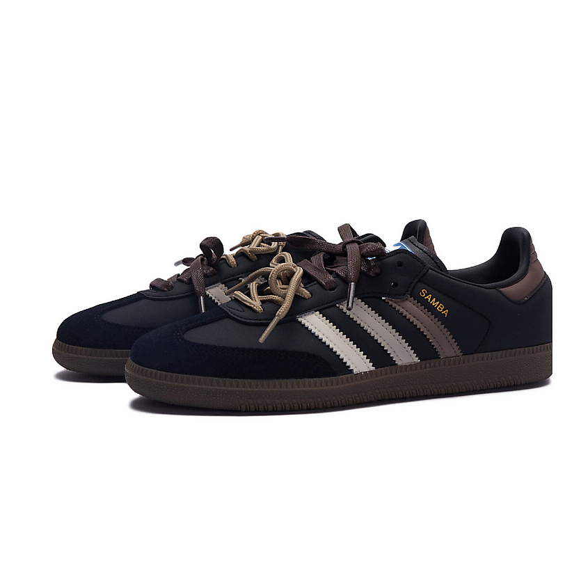 ADIDAS ORIGINAL Кроссовки SAMBA OG Black/Brown, Цвет: Черный/Коричневый, Размер: 40 – фото 3