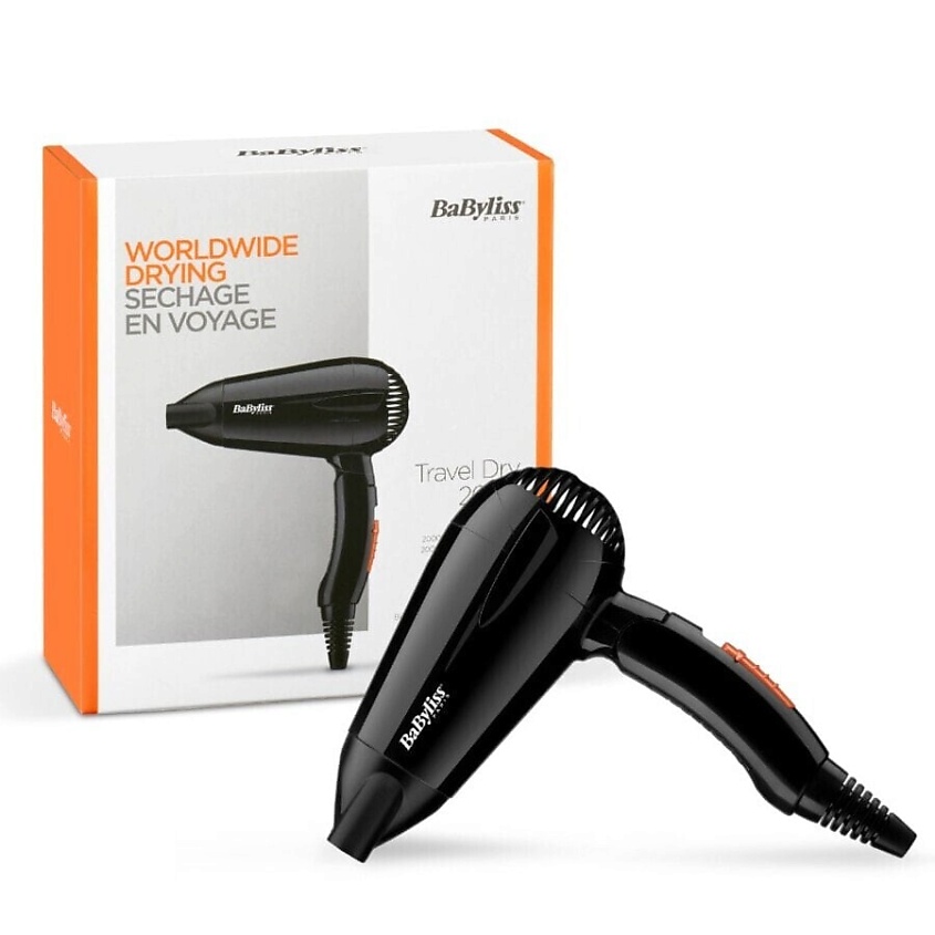 BABYLISS Дорожный фен 5344E 2000W – фото 3