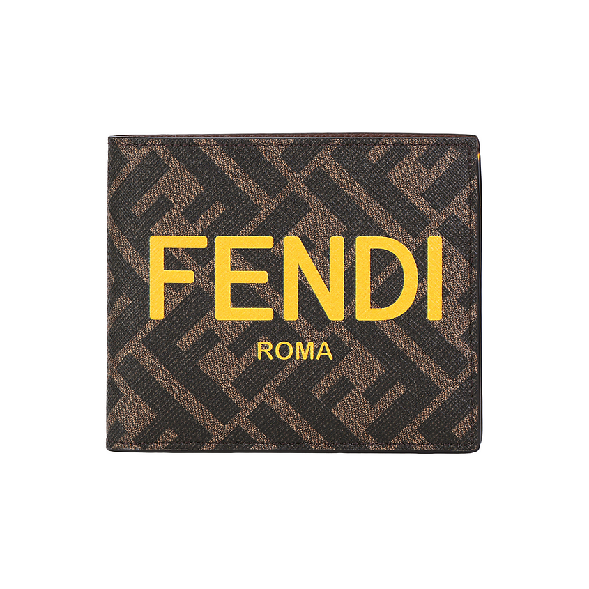 FENDI Мужской кошелек Logoed Fabric Wallet – фото 2