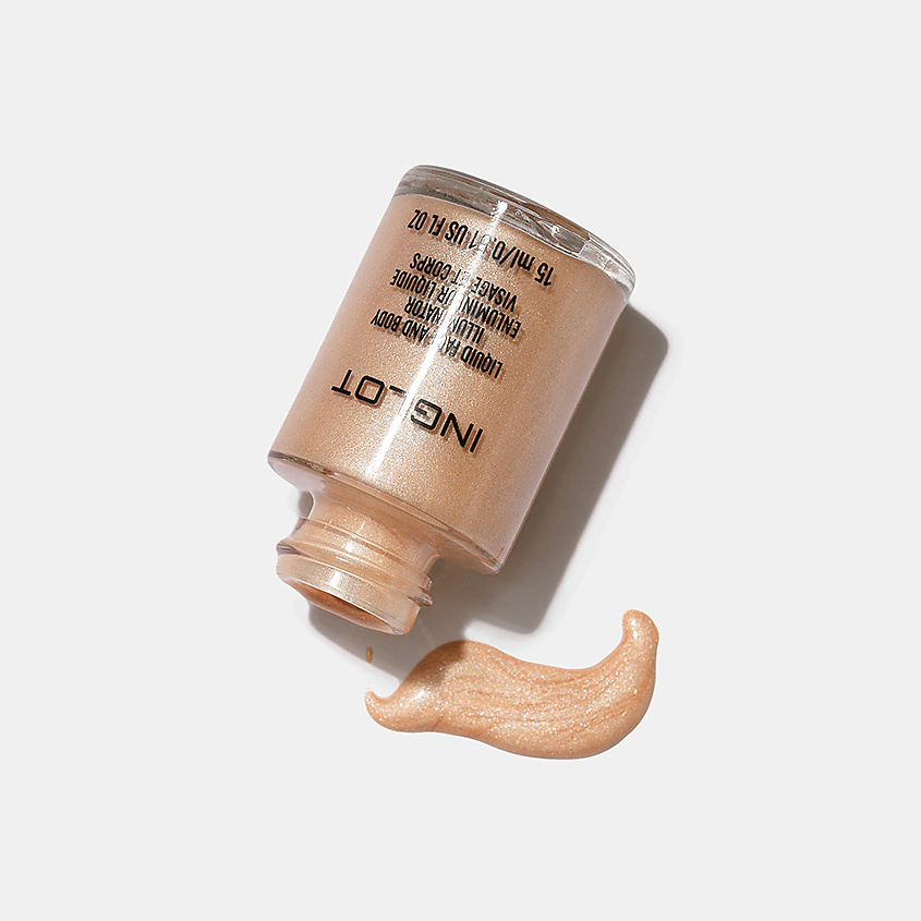 INGLOT Жидкий хайлайтер для лица и тела AMC Face & Body Illuminator – фото 3