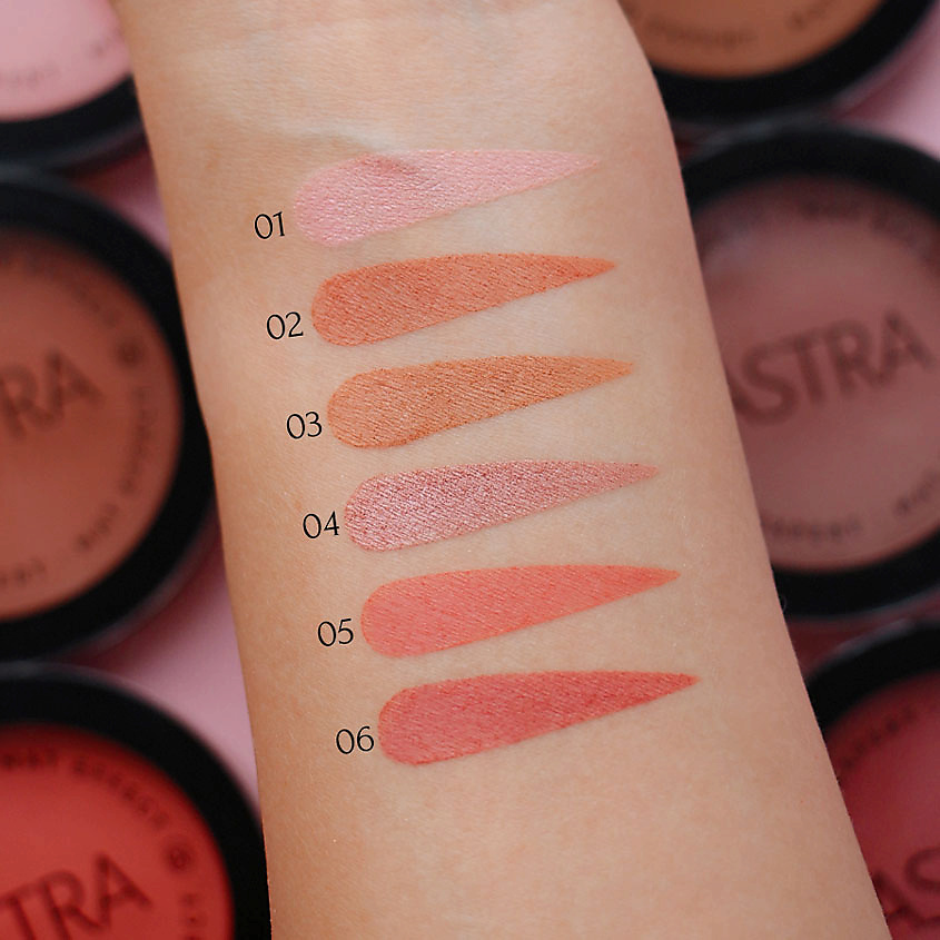 ASTRA Румяна для лица Blush expert mat effect – фото 4