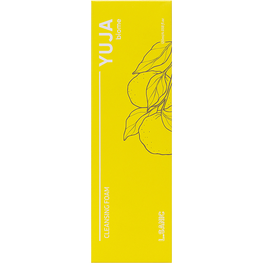 LSANIC Восстанавливающая пенка с экстрактом юдзу и пробиотиками Cleansing Foam Yuja – фото 2