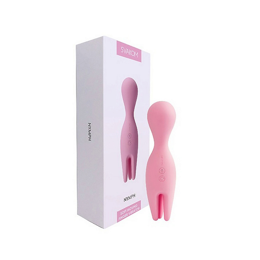 SVAKOM Универсальный вибростимулятор с игривыми подвижными тентаклями Nymph Soft – фото 7