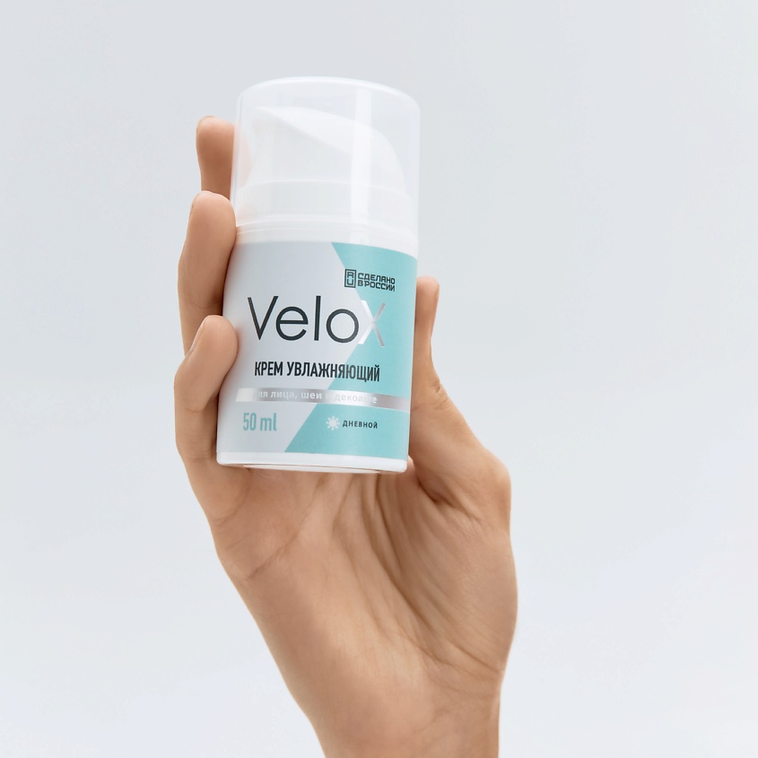 VELOX Крем увлажняющий для лица, шеи и декольте – фото 6