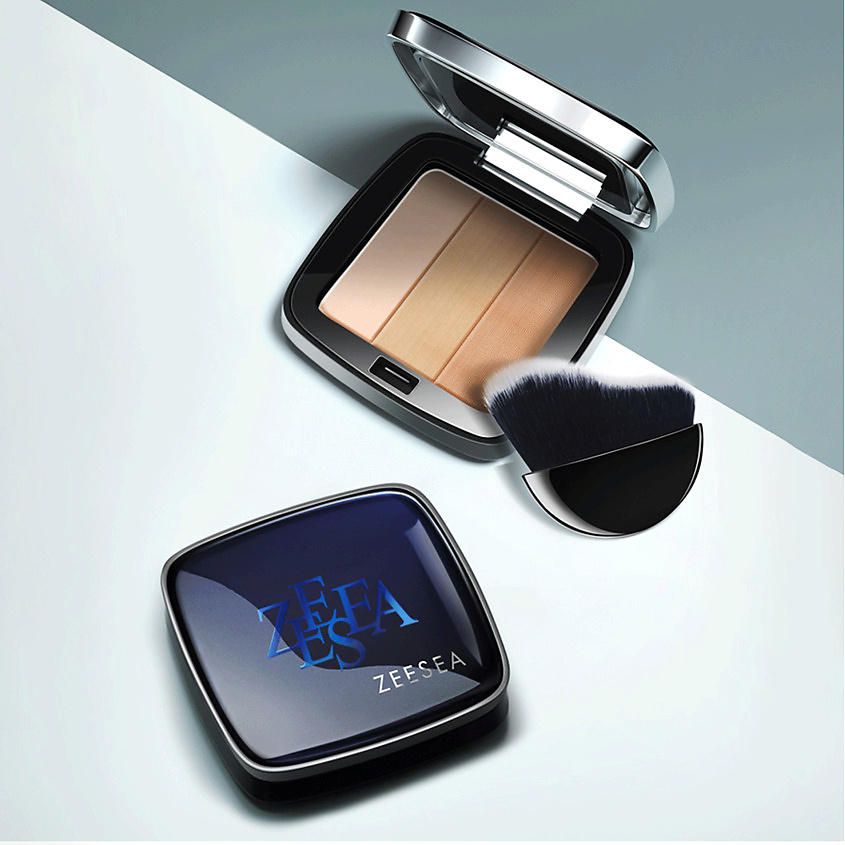 ZEESEA Пудра для лица скульптурирующая Sculpting concealer powder – фото 3