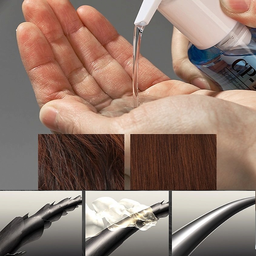ESTHETIC HOUSE Легкое аромамасло для питания и защиты волос CP-1 Aquaxyl Complex Hydrating Hair Oil – фото 3