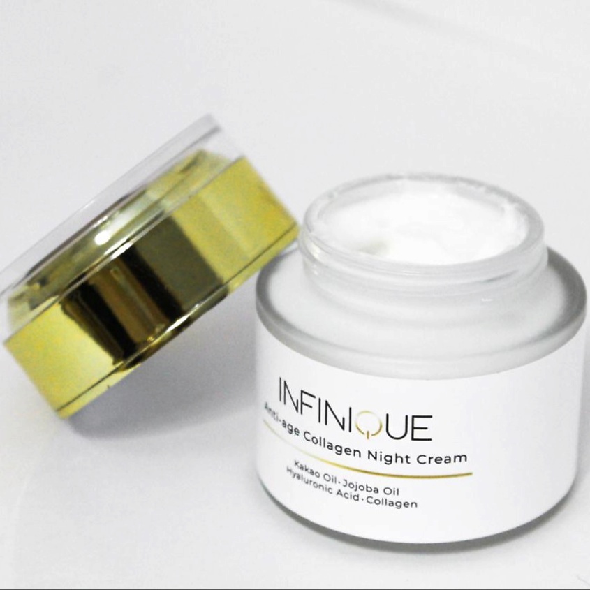 INFINIQUE Крем для лица ночной с коллагеном Anti-Age Collagen Night Cream – фото 2