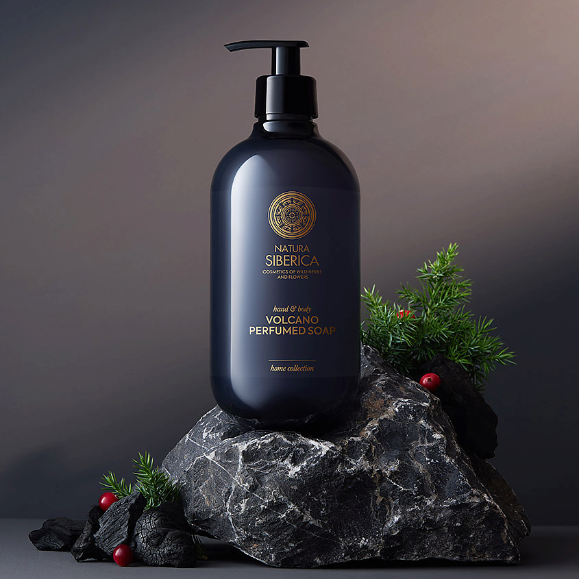 NATURA SIBERICA Парфюмированное мыло для тела и рук Вулкан Volcano Perfumed Soap Hand & Body – фото 4