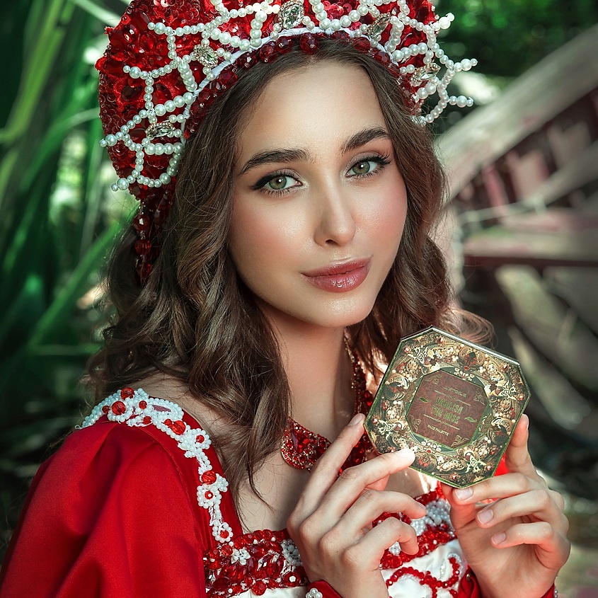 ЛЭТУАЛЬ Палетка для лица Russie, Vasilisa The Wise, 12 г – фото 5