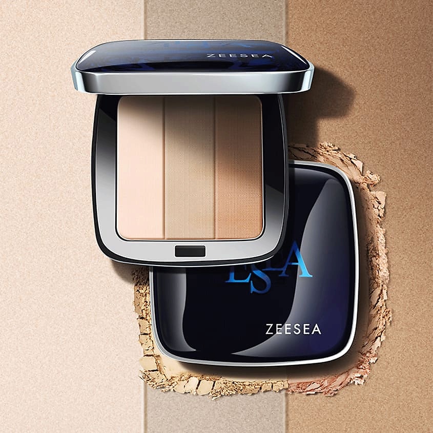 ZEESEA Пудра для лица скульптурирующая Sculpting concealer powder – фото 2
