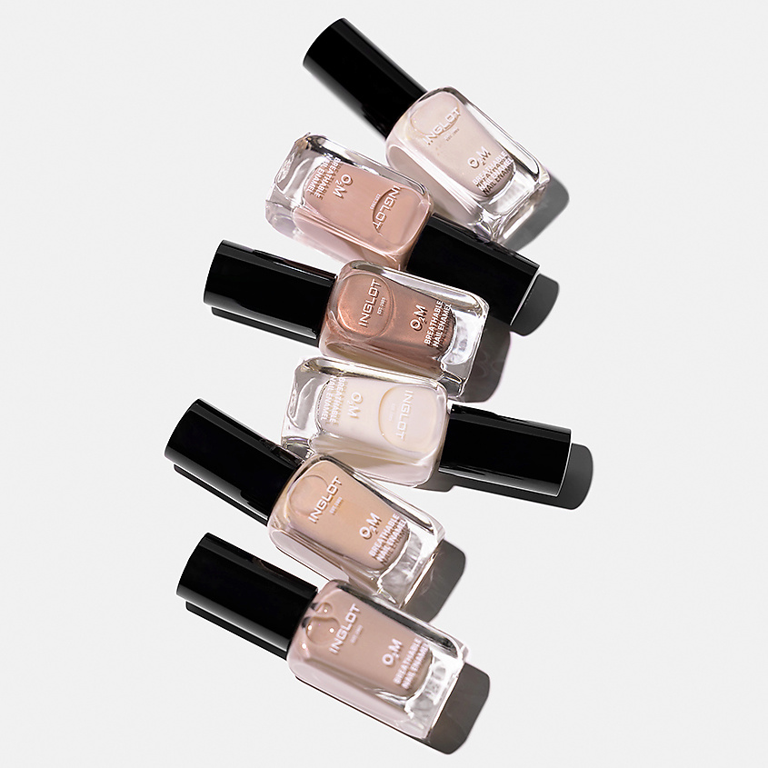 INGLOT Лак для ногтей O2M Breathable Nail Enamel, № 677, 11 мл – фото 4