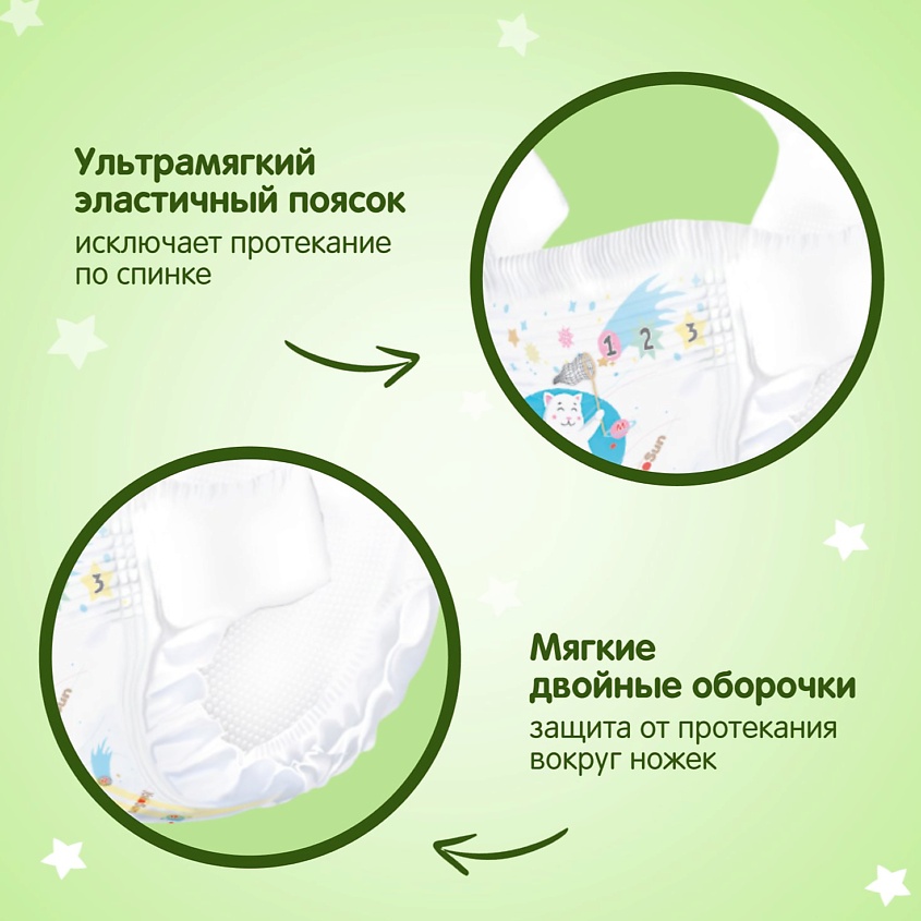 YOKOSUN Подгузники Premium L (9-13 кг) – фото 3
