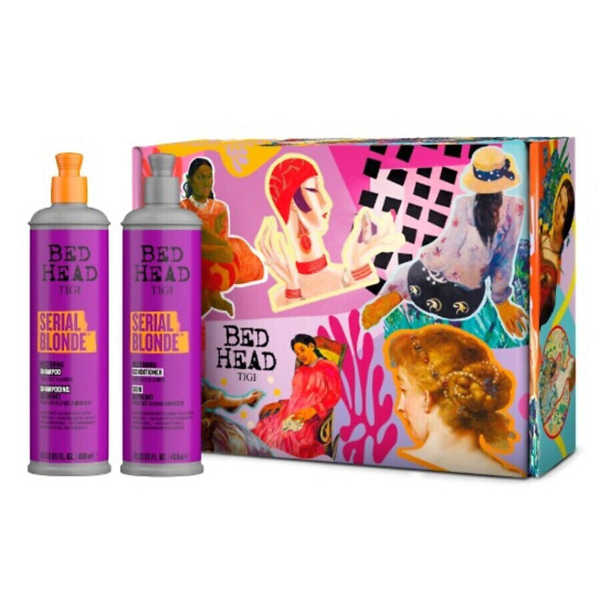 TIGI Набор для блондинок Bed Head Serial Blonde: Шампунь + Кондиционер – фото 2