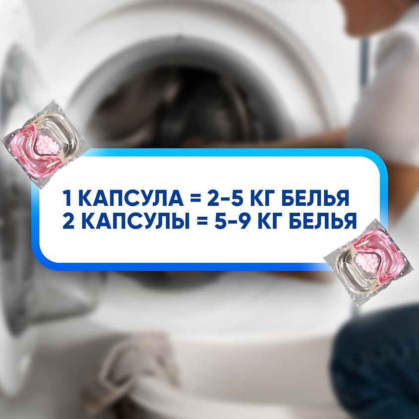 QMAM Средство моющее жидкое для стирки универсальное в растворимых капсулах SUPER WASH – фото 4