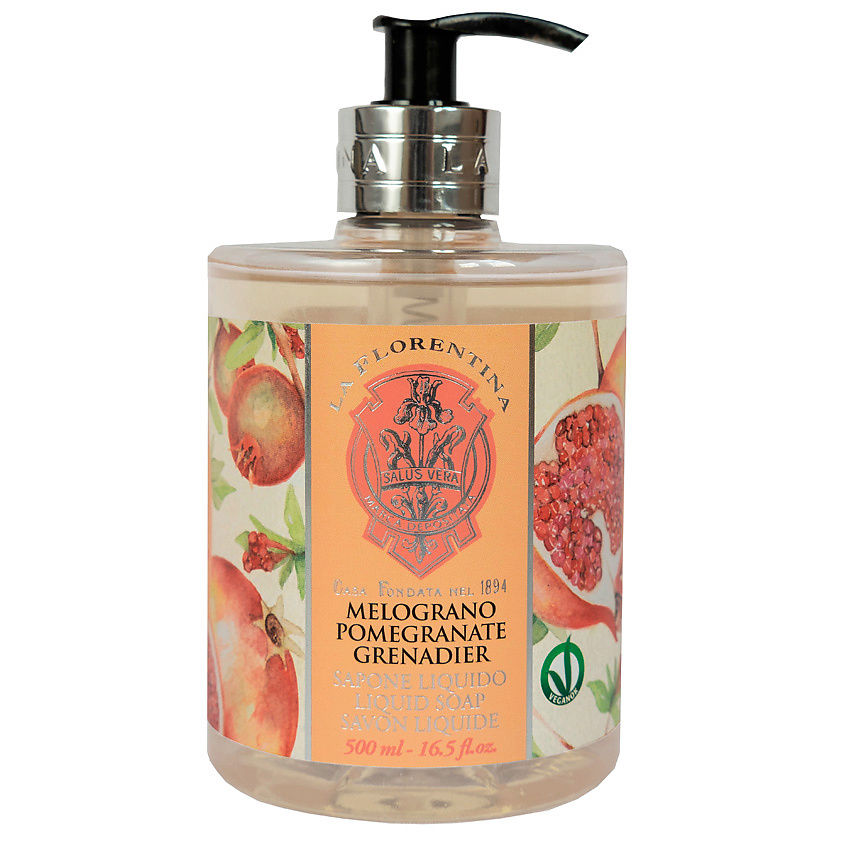 LA FLORENTINA Жидкое мыло Pomegranate. Гранат – фото 2