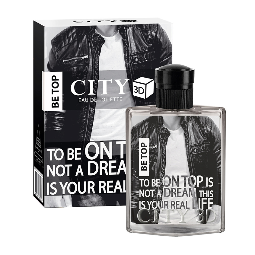 CITY PARFUM Туалетная вода мужская CITY 3D Be Top – фото 1