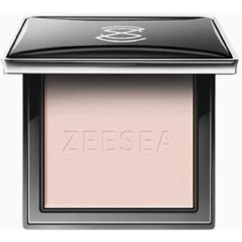 ZEESEA Пудра компактная для нормальной и склонной к жирности коже Refreshing silky powder, № M01 Слоновая кость, 8 г – фото 1