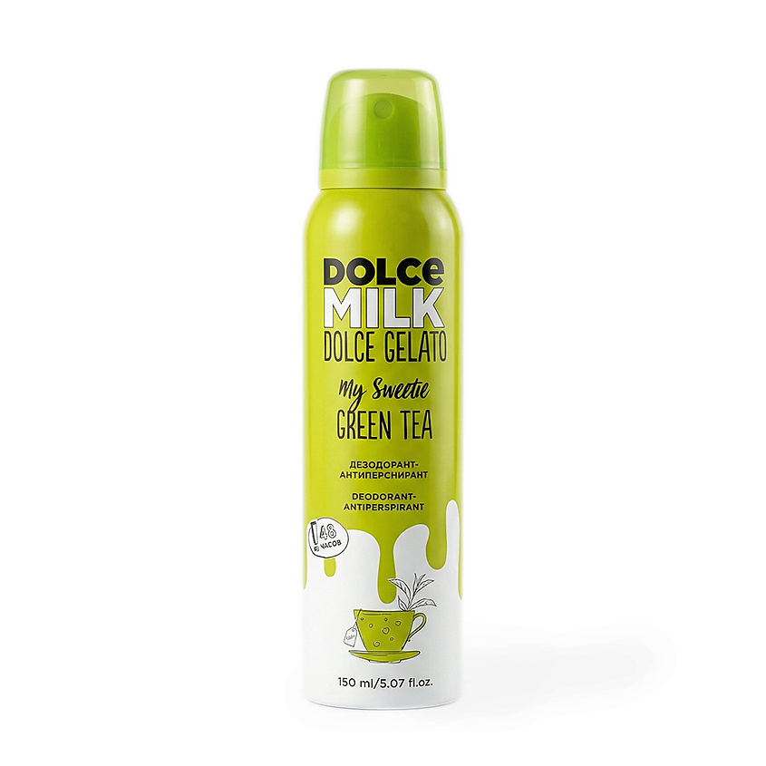 DOLCE MILK Дезодорант-антиперспирант Мой сладкий, зеленый чай Dolce Gelato Deodorant – фото 1