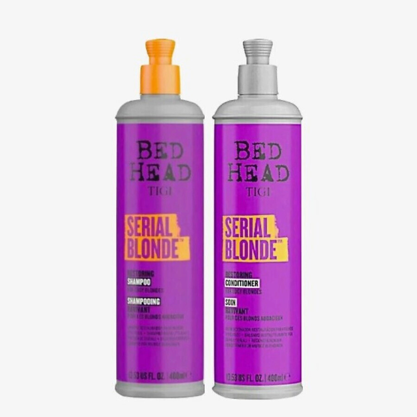 TIGI Набор для блондинок Bed Head Serial Blonde: Шампунь + Кондиционер – фото 1