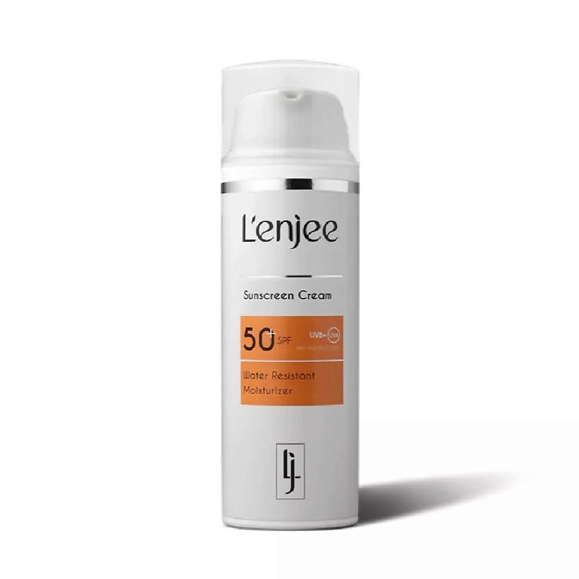 L'ENJEE Солнцезащитный крем для лица SPF 50 увлажняющий с ниацинамидом – фото 1