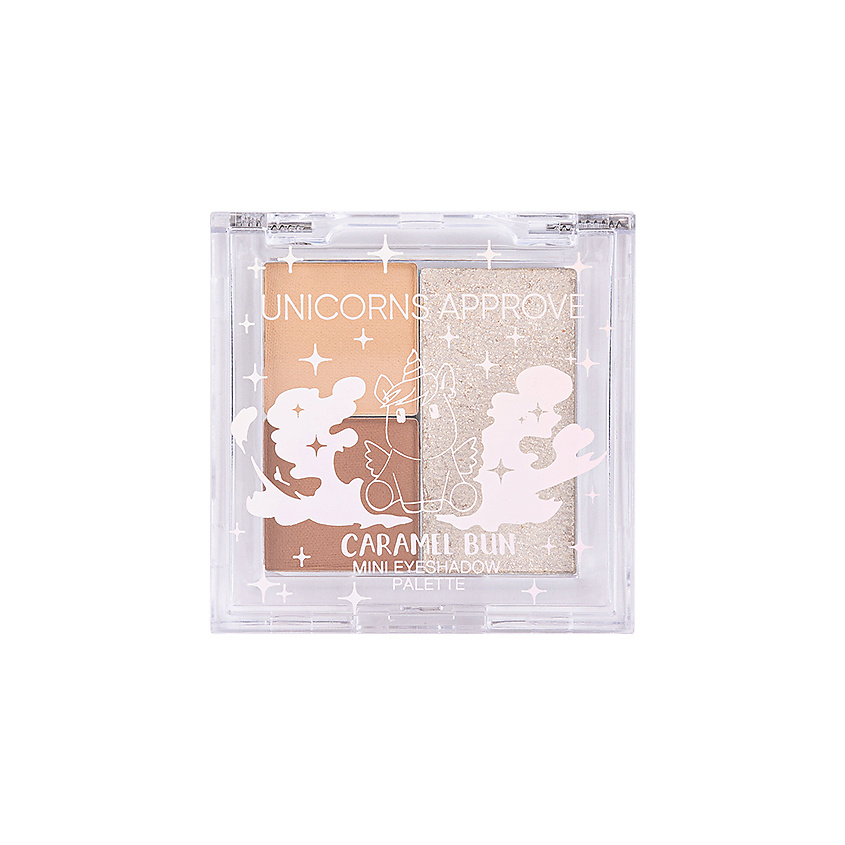 UNICORNS APPROVE Мини-палетка теней Mini Eyeshadow Palette – фото 1