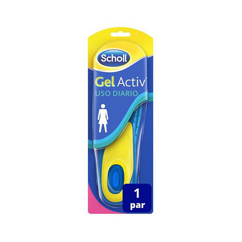 SCHOLL Дезодорирующие стельки Scholl Gel Activ Uso Diario. – фото 2