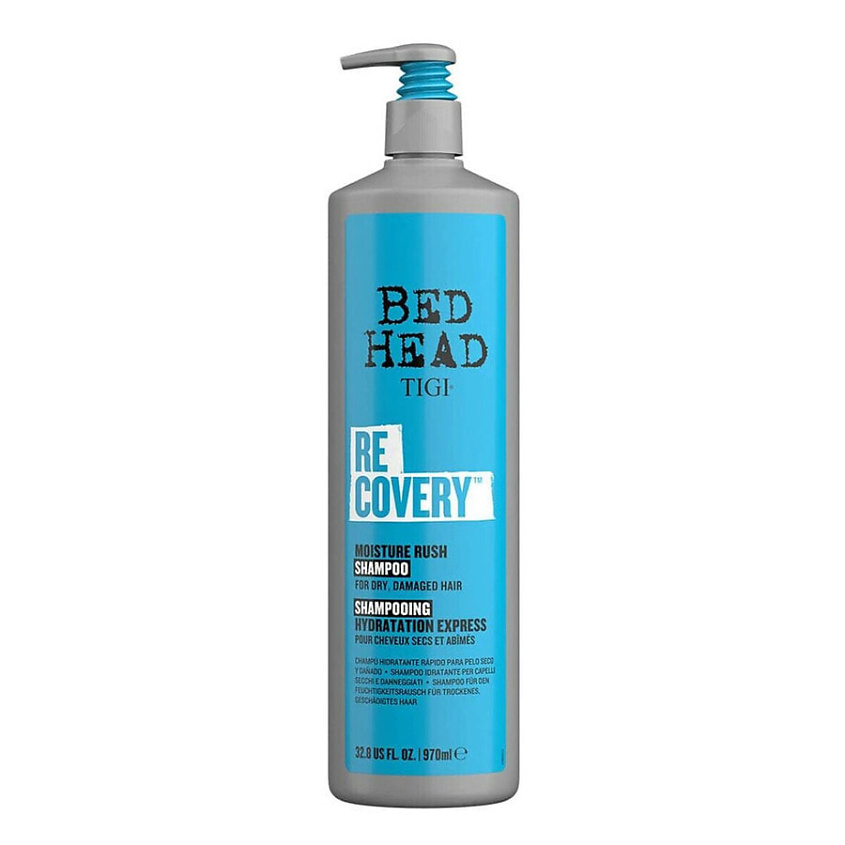 TIGI Увлажняющий шампунь для сухих и поврежденных волос Bed Head Urban Anti+dotes Recovery, 970 – фото 2