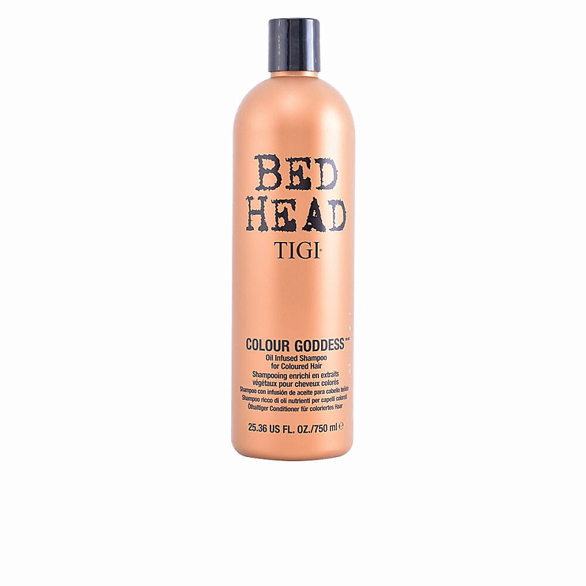 TIGI Шампунь для окрашенных волос Colour Goddess Oil Infused Shampoo, 750 мл – фото 2
