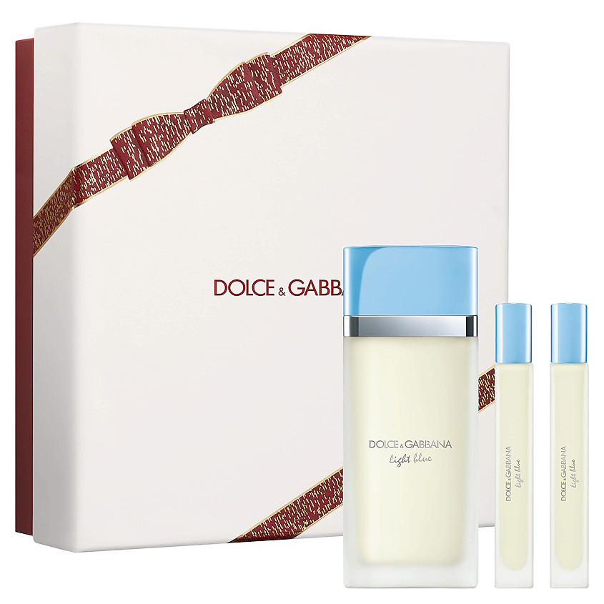 DOLCE&GABBANA Подарочный набор женский Light Blue Trio Gift Set – фото 1