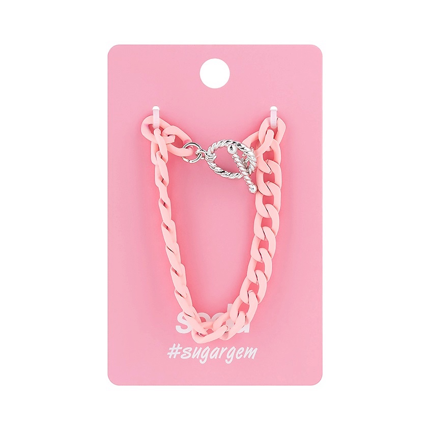 SODA Браслет PINK CHAIN #sugargem – фото 2