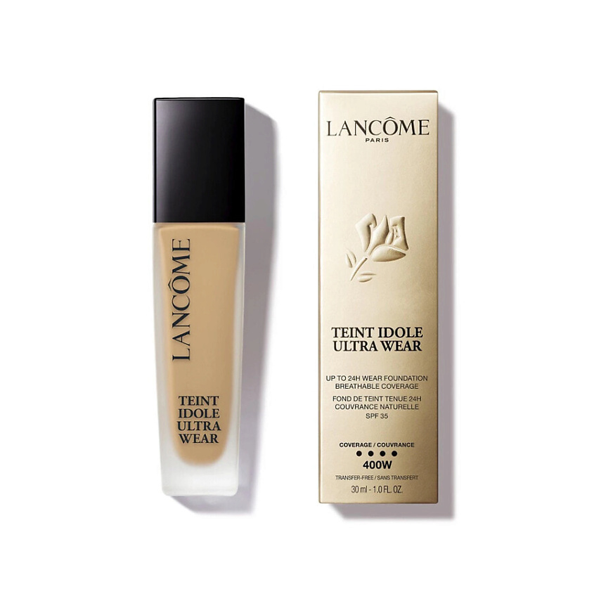 LANCOME Стойкий тональный крем с матовым финишем Teint Idole Ultra Wear SPF35, 400W – фото 2