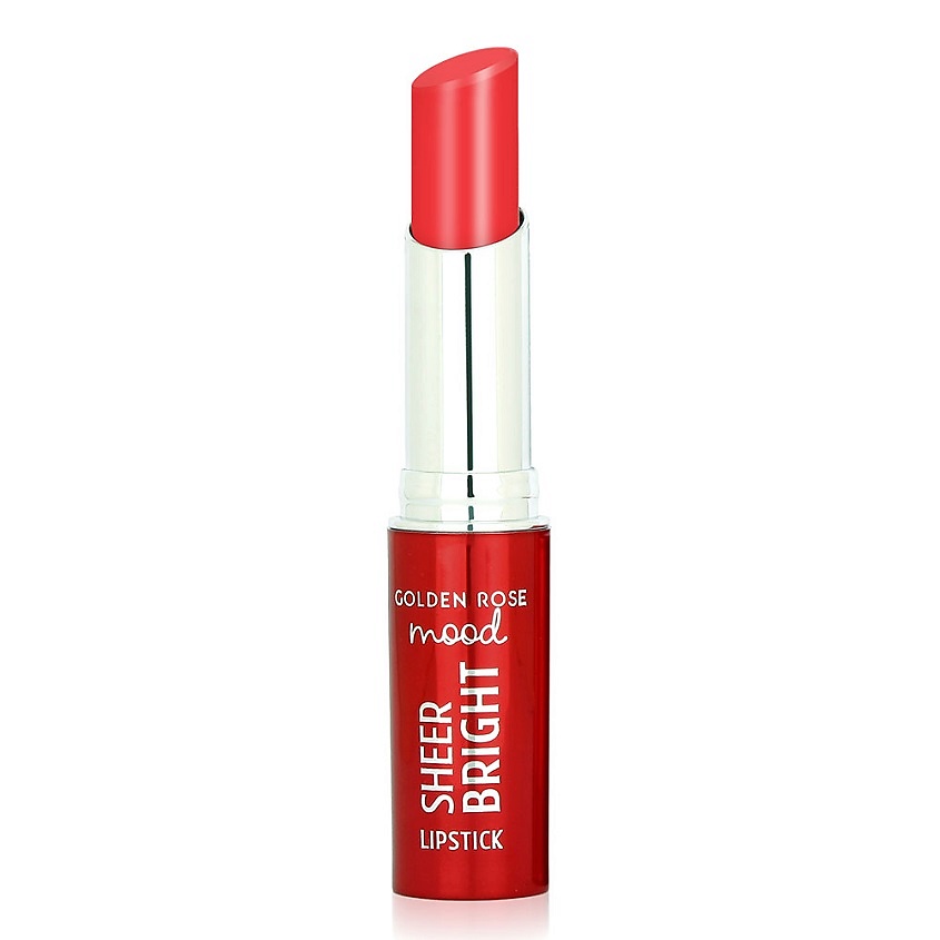 GOLDEN ROSE Помада для губ  MOOD SHEER BRIGHT LIPSTICK – фото 2