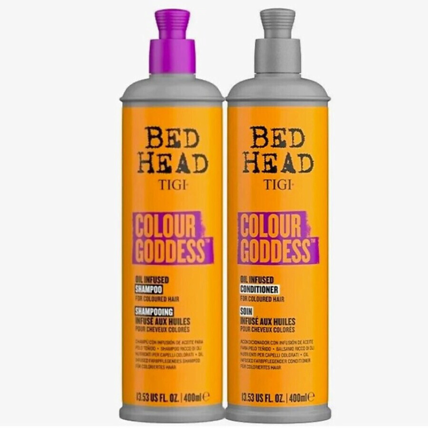 TIGI Набор для окрашенных волос Bed Head Colour Goddess: Шампунь + Кондиционер – фото 1