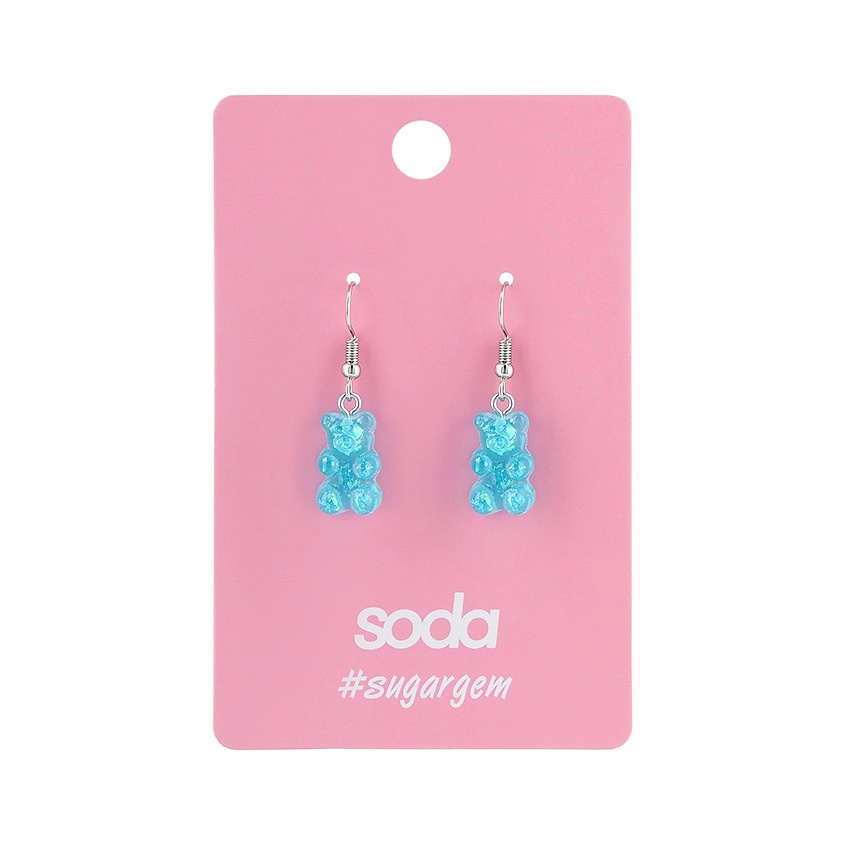 SODA Серьги BLUE BEARS #sugargem – фото 2
