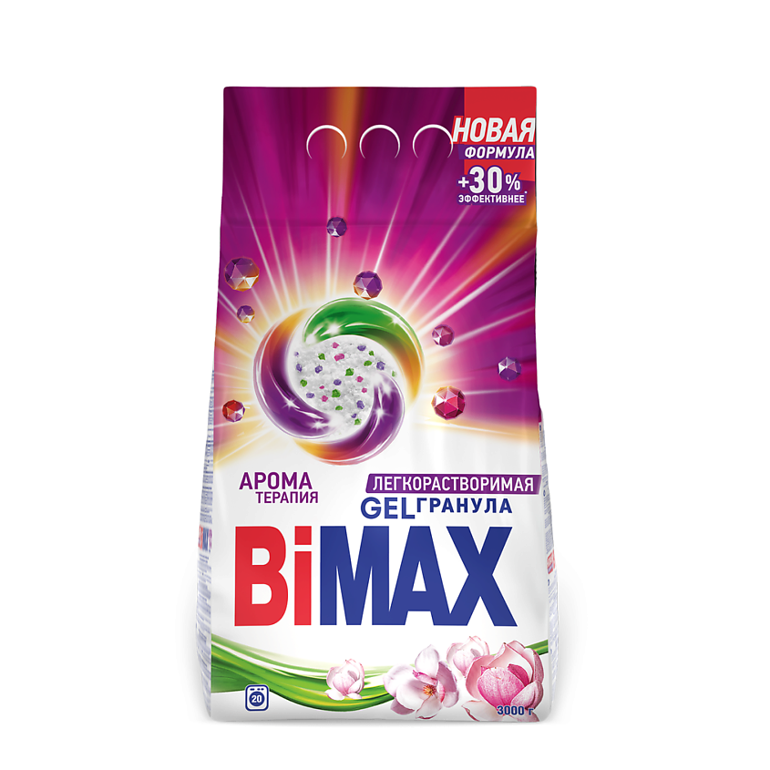 BIMAX Стиральный порошок Ароматерапия Automat Gel гранула – фото 1