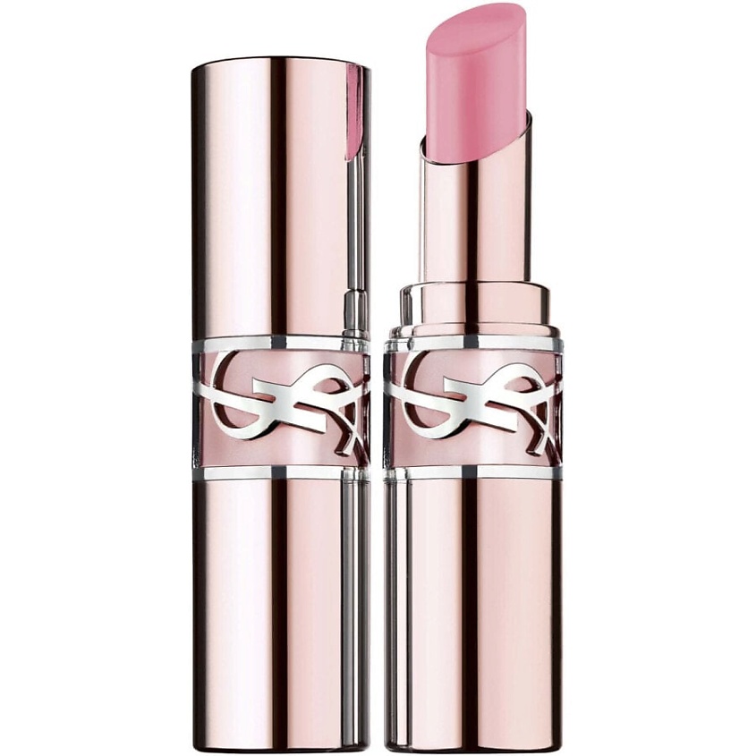 YVES SAINT LAURENT Губная помада-бальзам CANDY GLAZE LIP GLOSS STICK, 1B PINK SUNRISE – фото 1