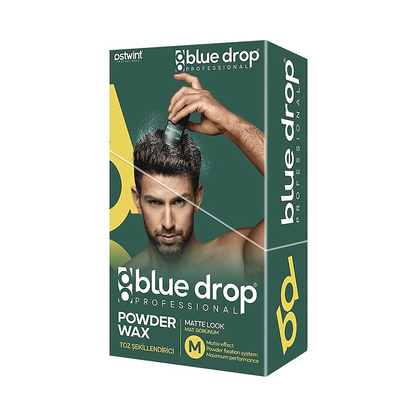 OSTWINT PROFESSIONAL Пудра для укладки волос Matte Look Blue Drop Powder Wax – фото 1