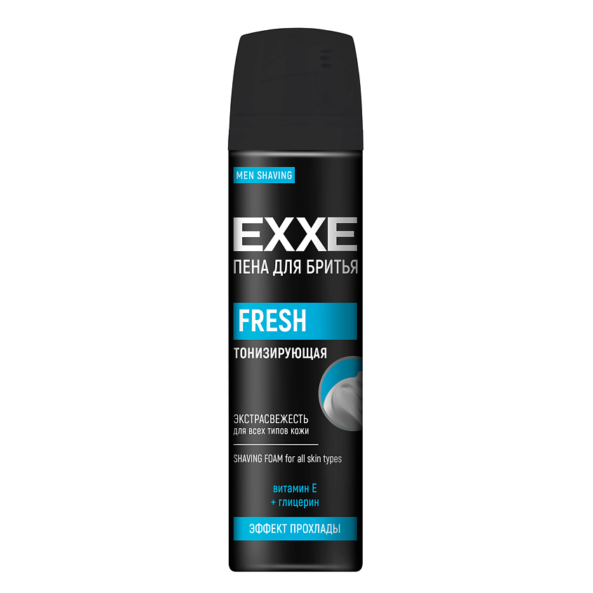 EXXE MEN Пена для бритья Тонизирующая FRESH – фото 2