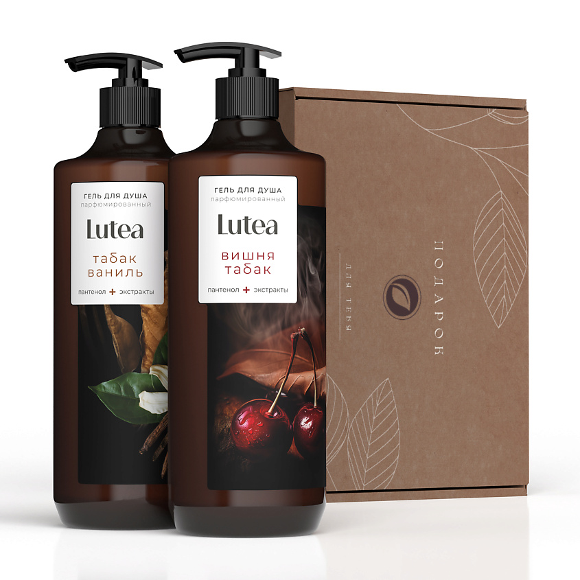 KIPNI Подарочный набор Lutea парфюмированных гелей для душа – фото 1