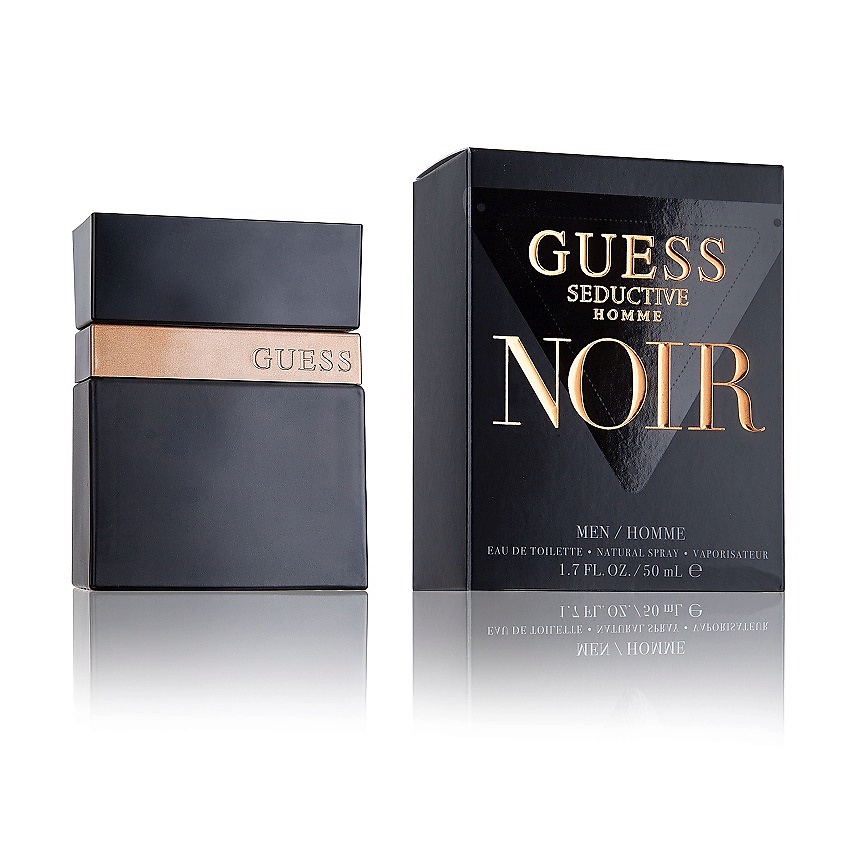 GUESS Seductive Noir For Men, Туалетная вода, спрей 50 мл – фото 1