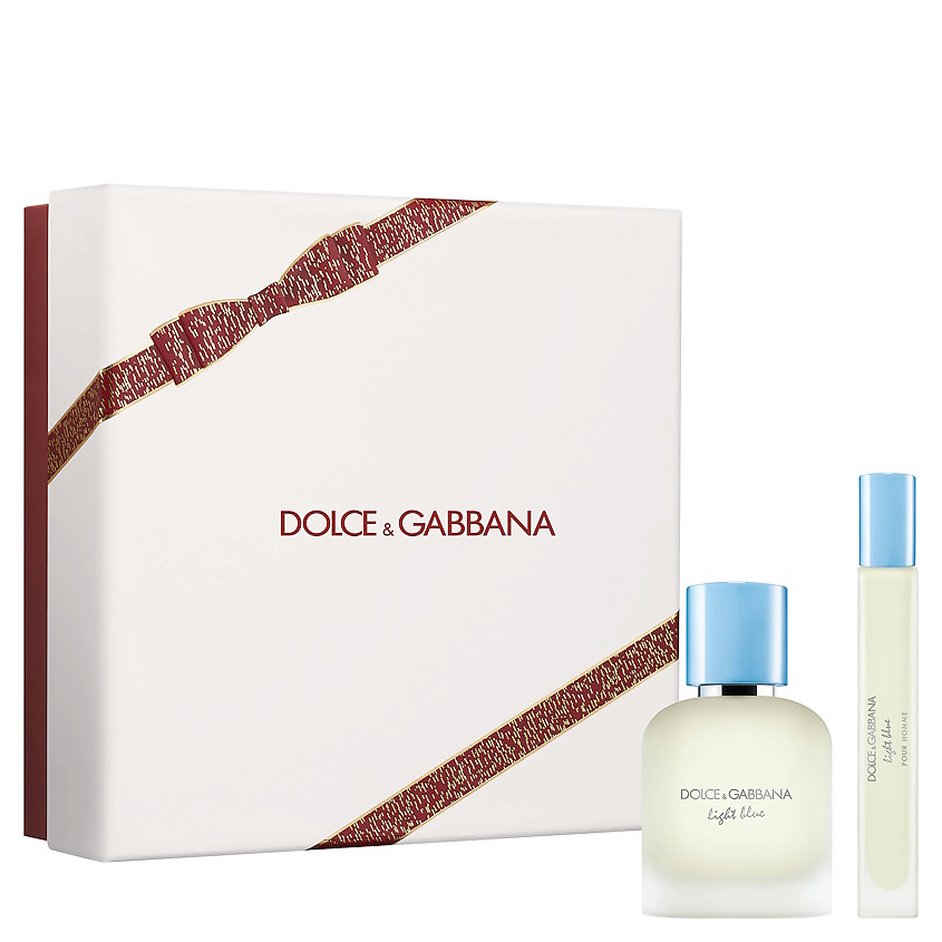 DOLCE&GABBANA Подарочный набор мужской Light Blue Pour Homme Mini Gift Set – фото 1