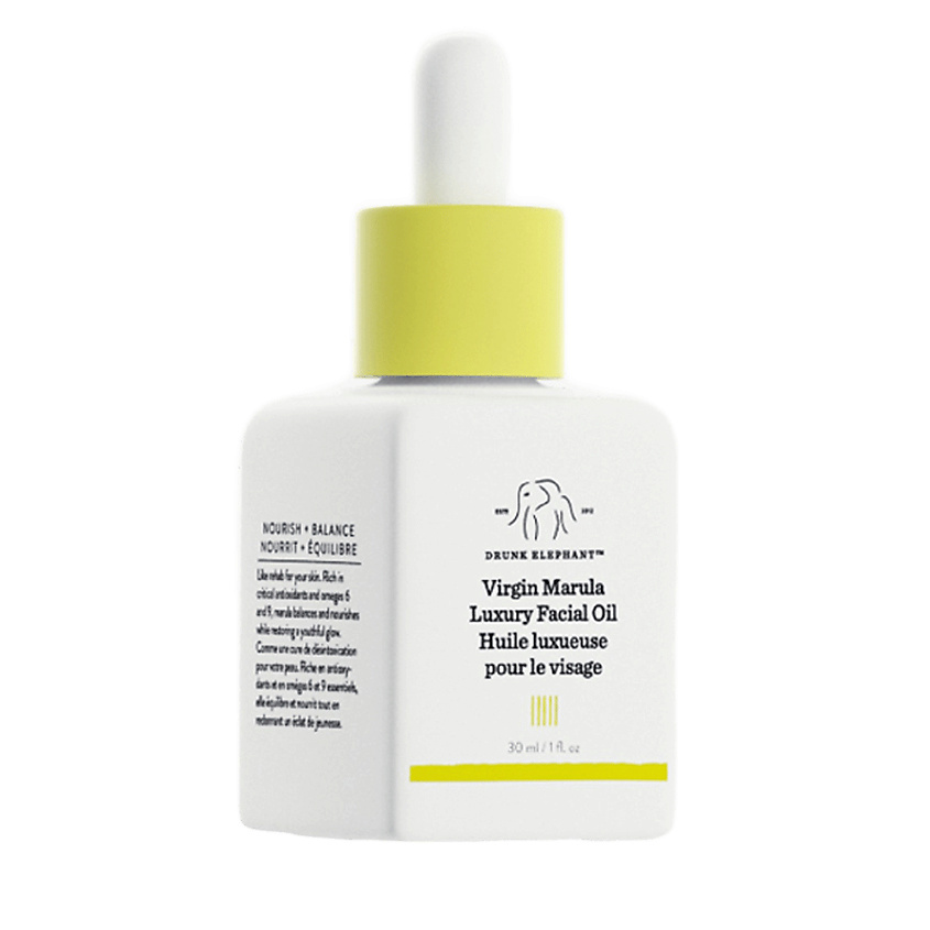 DRUNK ELEPHANT Роскошное масло для лица Virgin Marula Luxury Facial Oil – фото 1