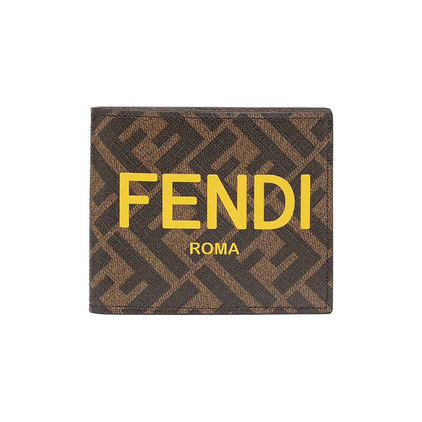 FENDI Мужской кошелек Logoed Fabric Wallet – фото 1