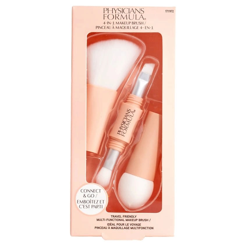 PHYSICIANS FORMULA Кисть для макияжа 4-IN-1MAKEUP BRUSH – фото 1
