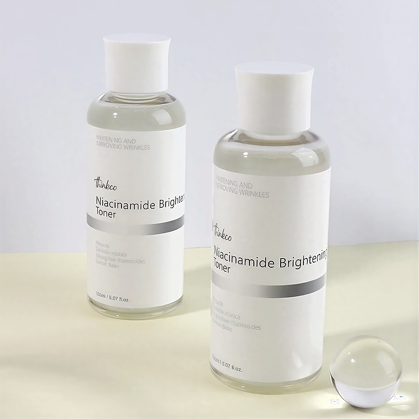 THINKCO Тонер освежающий, с ниацинамидом Niacinamide Brightening TONER – фото 2