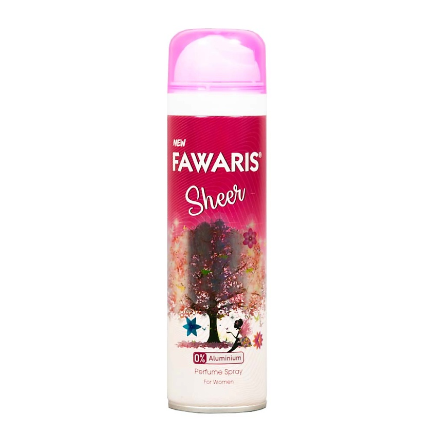 FAWARIS Дезодорант спрей женский  Sheer – фото 1