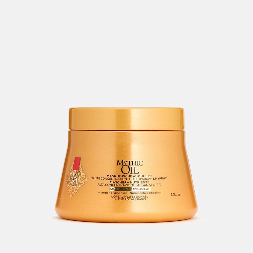 L'OREAL PROFESSIONNEL Питательная маска для плотных волос Mythic Oil – фото 1