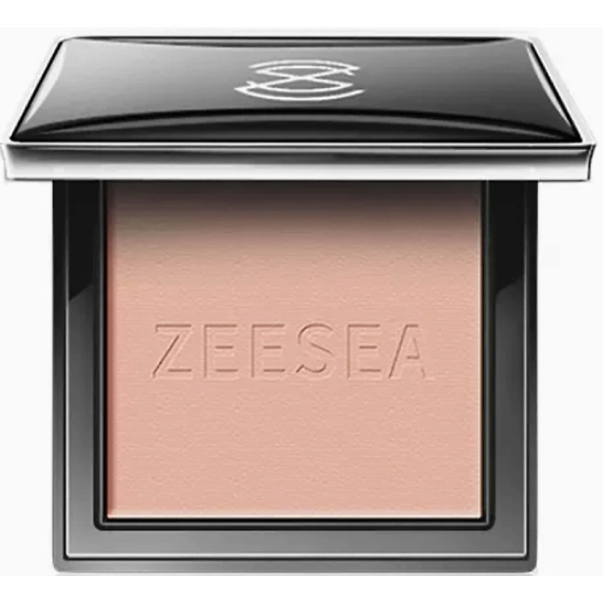 ZEESEA Пудра компактная для нормальной и склонной к жирности коже Refreshing silky powder, № M02 Натуральный, 8 г – фото 1