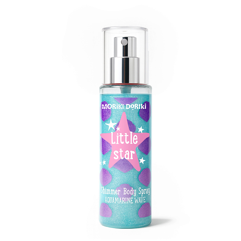 MORIKI DORIKI Спрей для тела с шиммером Little Star Aquamarine Wave – фото 2