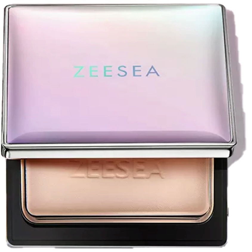 ZEESEA Пудра компактная для жирной, комбинированной и нормальной кожи Refreshing silky powder – фото 1